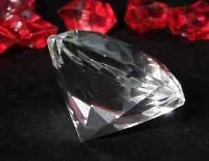 Feng Shui Kristall Glas Diamant Klar Energie 30 mm