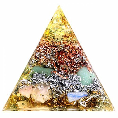 Orpanit® Orgonit Bergkristall Vajra Pyramide XL
