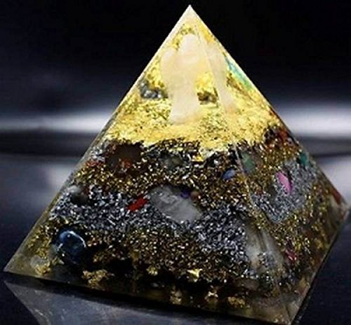 Orpanit® Orgonit Rosenquarz Erzengel Chamuel Pyramide XL