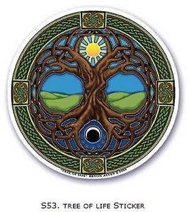 FENG SHUI Fensterbild Tree of Life Energie