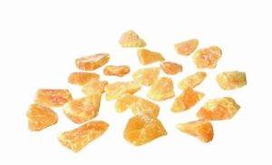 Orangencalcit Rohsteine 1000 gr. Dekosteine Zimmerbrunnen 1 kg