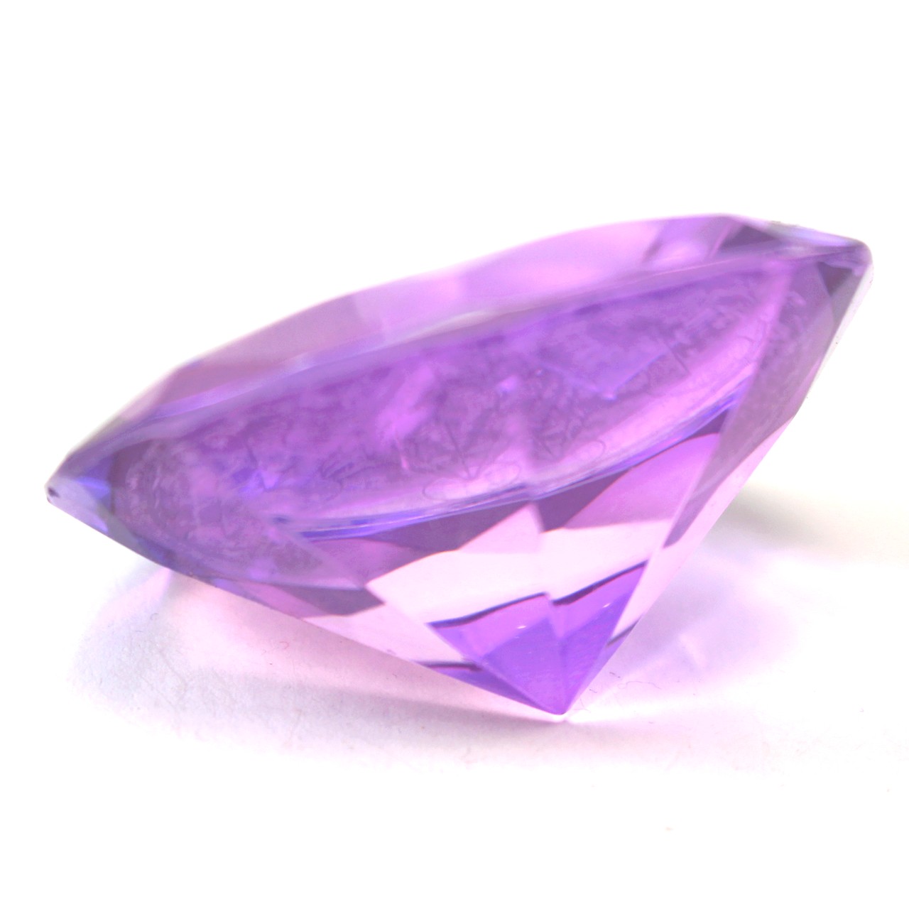 Tachyonen Glas Diamant  Blume des Lebens violett 45 Heilige Geometrie Zadkiel 7. Chakra