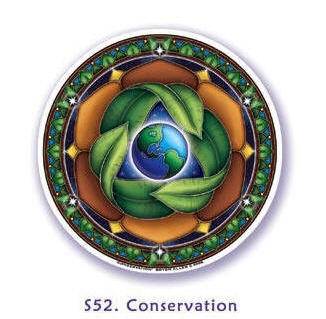 FENG SHUI Fensterbild Erde Conservation