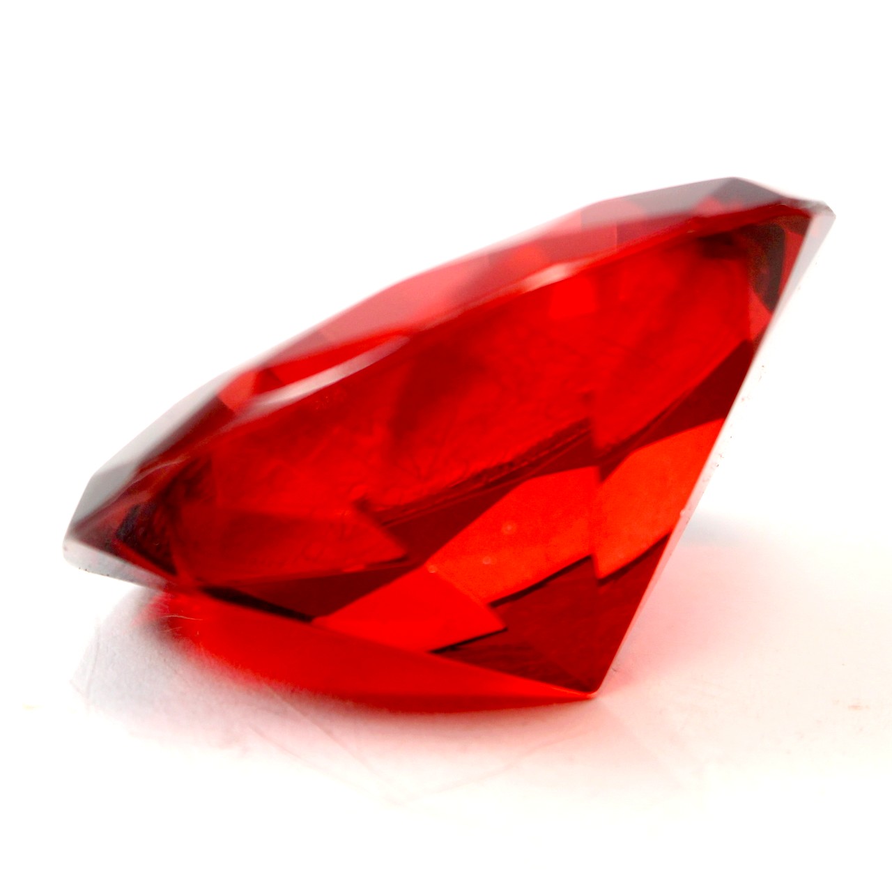 Tachyonen Glas Diamant  Merkaba rot 45 Energie 1. Chakra Erzengel Uriel