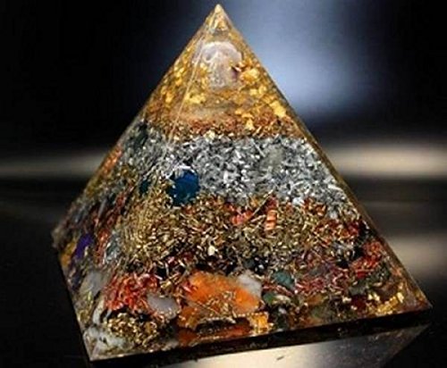 Orpanit® Orgonit Amethyst Kristallschädel Pyramide XL