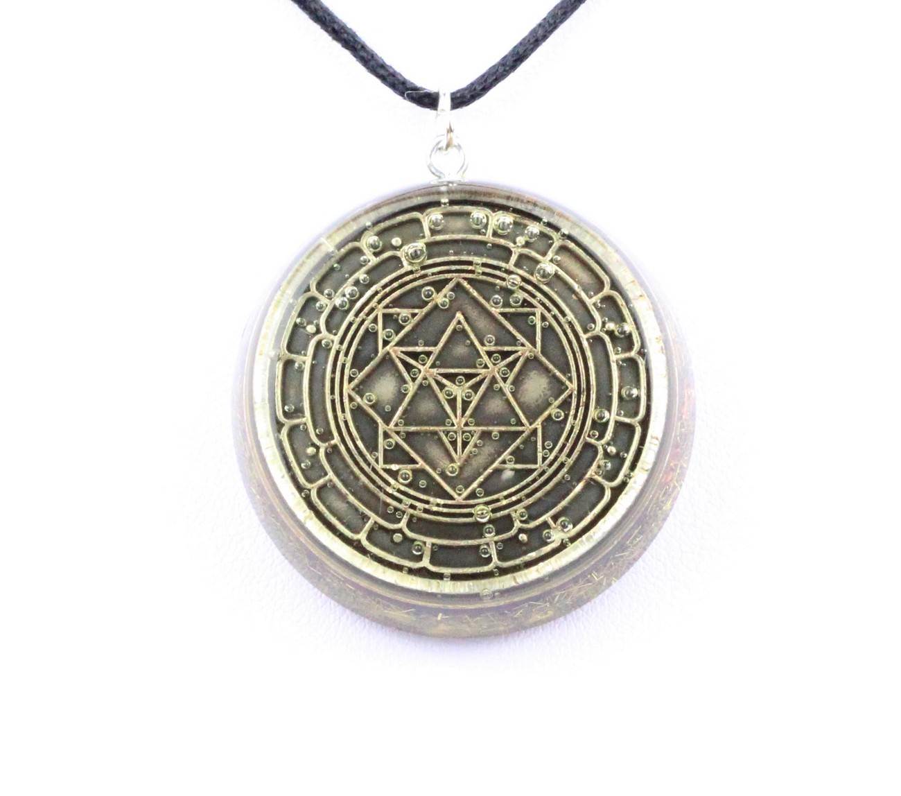 Orpanit® Orgonit Amulett „Merkaba“ Transformation