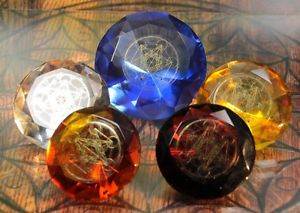 Tachyonen Glas Diamant Metatron rot 45 Energie Heilige Geometrie 1. Chakra