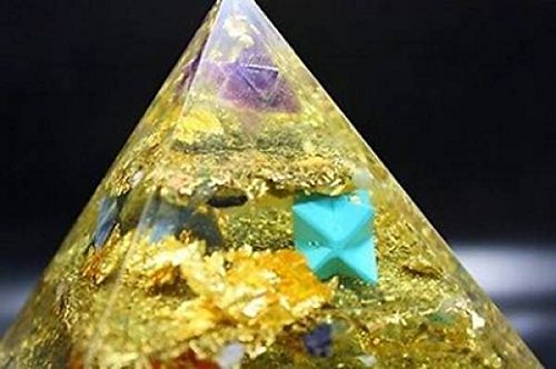 Orpanit® Orgonit 7 Chakra Merkaba Pyramide XL