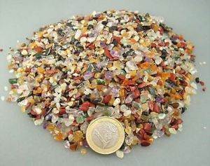 Trommelstein Mix "Sand", chips, Brasilien 2 - 6 mm 500 gr.